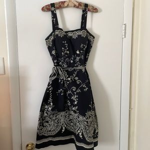 Black summer dress